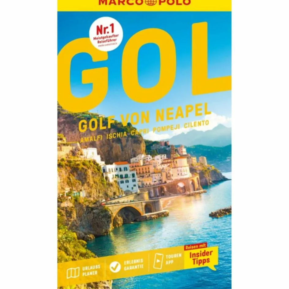 Discount MARCO POLO REISEFÜHRER GOLF VON NEAPEL, AMALFI, ISCHIA Reiseführer Südeuropa