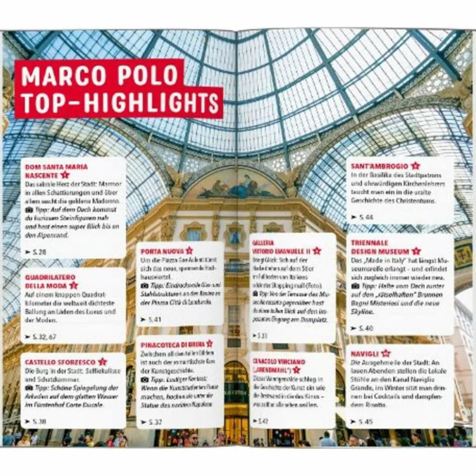 New MARCO POLO REISEFÜHRER MAILAND, LOMBARDEI Reiseführer Südeuropa