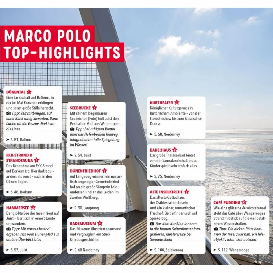 Reiseführer Deutschland^MARCO POLO REISEFÜHRER OSTFRIESISCHE INSELN