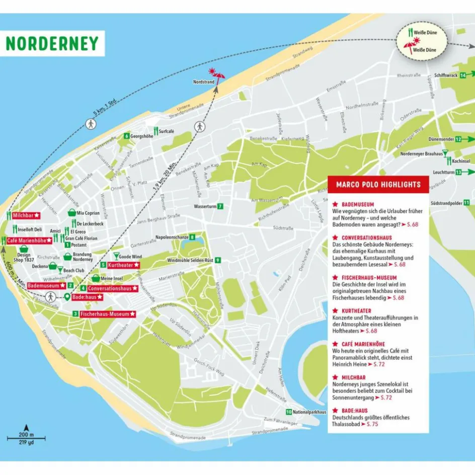 Reiseführer Deutschland^MARCO POLO REISEFÜHRER OSTFRIESISCHE INSELN