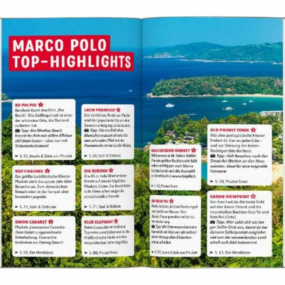 Reiseführer Südostasien^MARCO POLO REISEFÜHRER PHUKET
