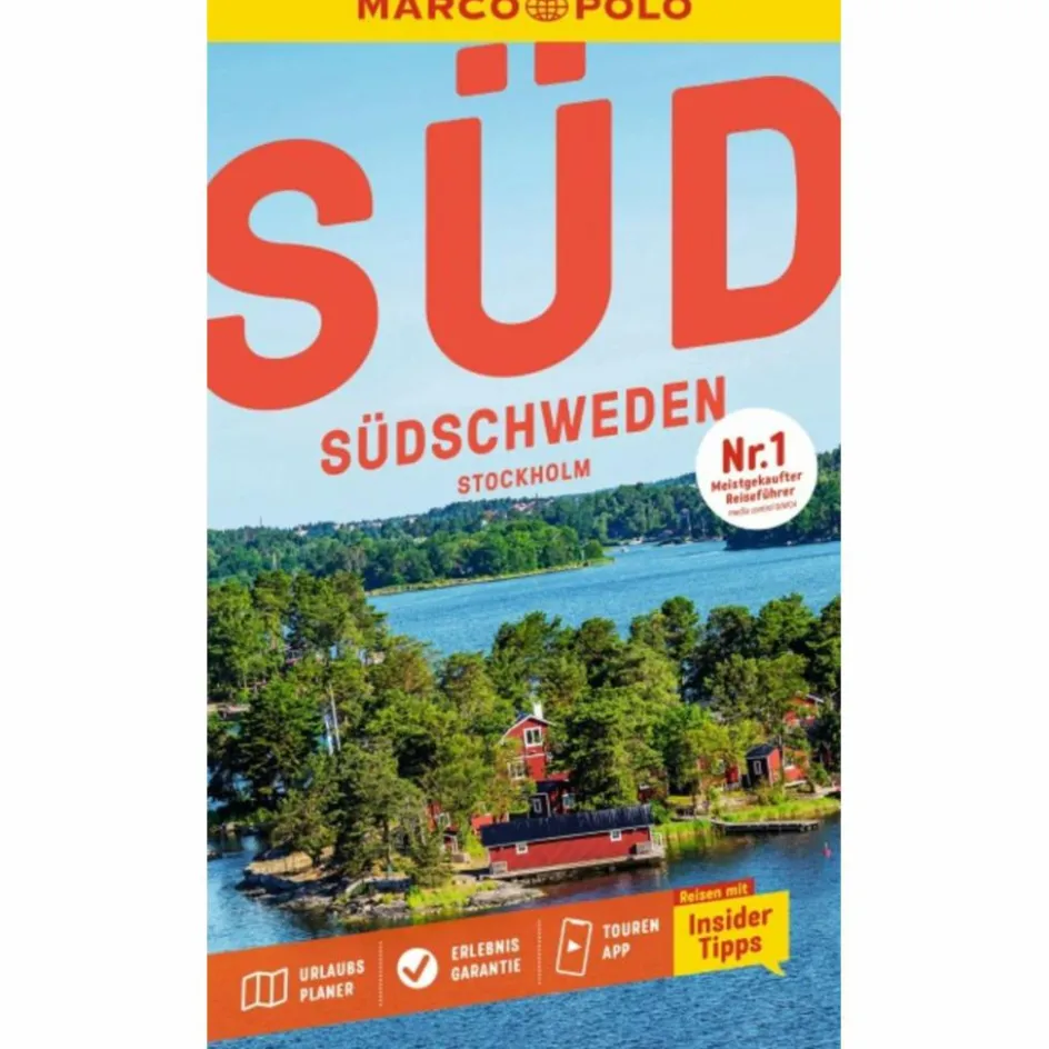 Reiseführer Nordeuropa^MARCO POLO REISEFÜHRER SÜDSCHWEDEN, STOCKHOLM