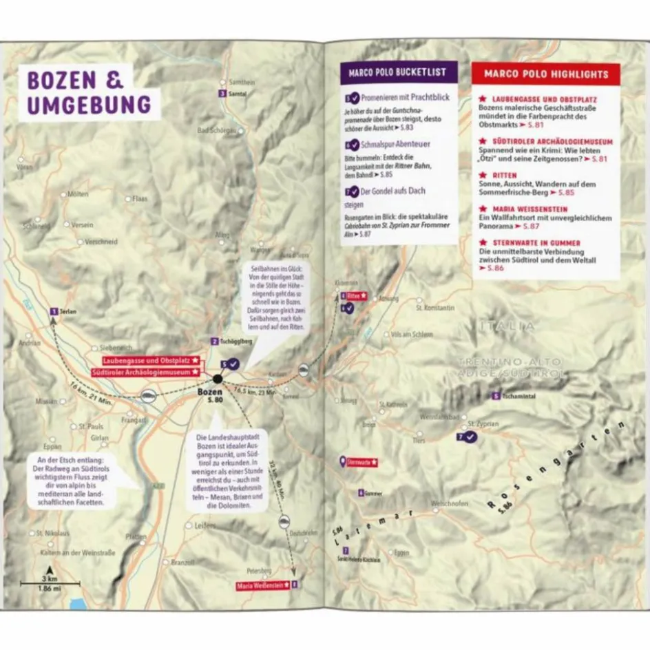 MARCO POLO REISEFÜHRER SÜDTIROL Reiseführer Südeuropa