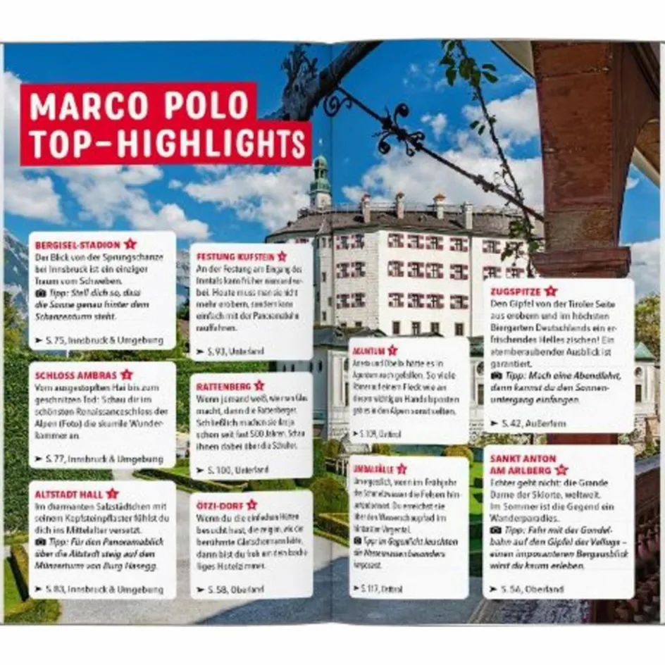 MARCO POLO REISEFÜHRER TIROL Reiseführer Mitteleuropa