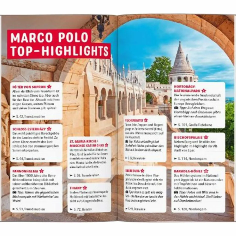 Reiseführer Mitteleuropa^MARCO POLO REISEFÜHRER UNGARN