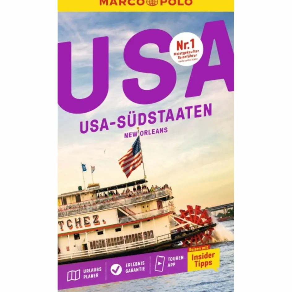 Hot MARCO POLO REISEFÜHRER USA SÜDSTAATEN, NEW ORLEANS Reiseführer Nordamerika