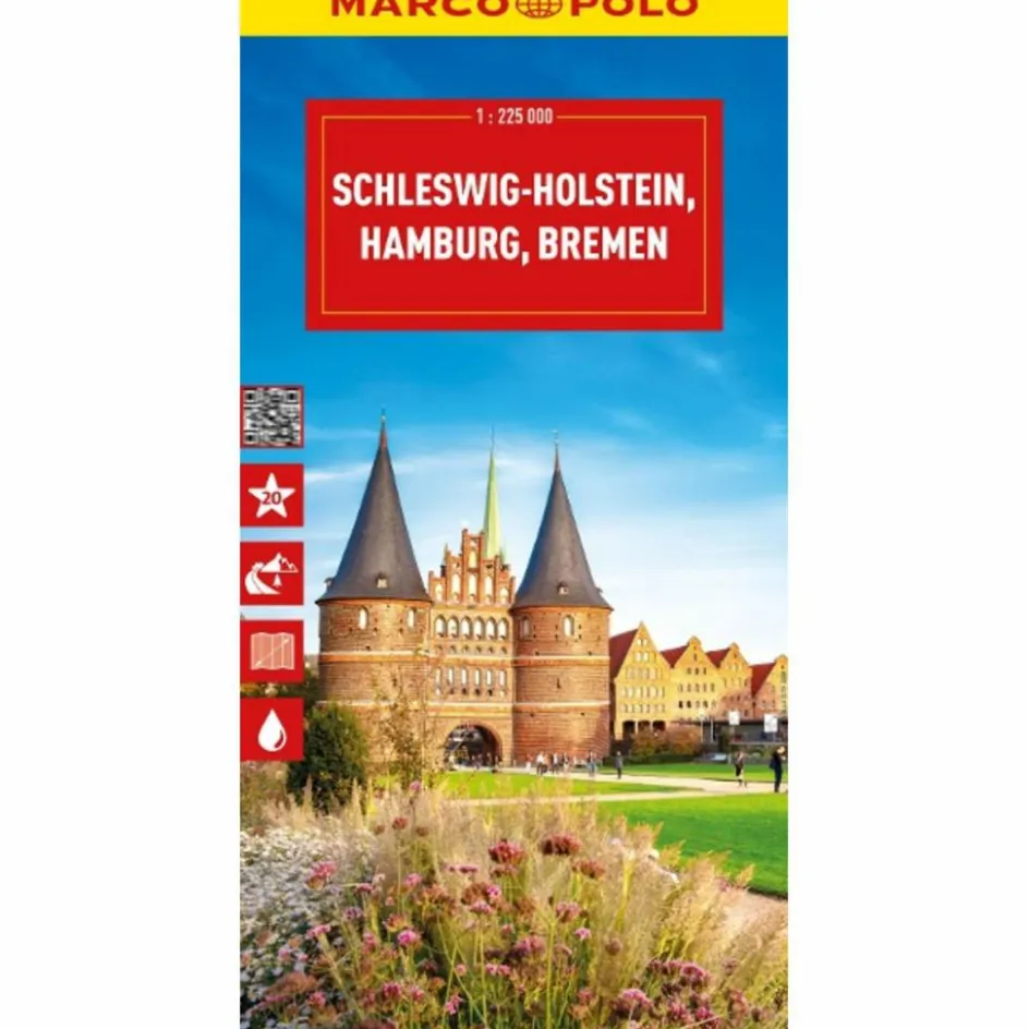 Clearance MARCO POLO REISEKARTE DEUTSCHLAND 01 SCHLESWIG-HOLSTEIN - Straßenkarte Straßenkarten|Straßenkarten