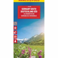 Straßenkarten|Straßenkarten^MARCO POLO REISEKARTE DEUTSCHLAND SÜD 1:550.000 - Straßenkarte