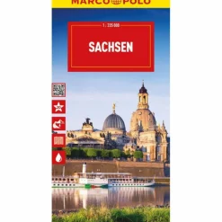 Outlet MARCO POLO REISEKARTE DEUTSCHLAND 09 SACHSEN 1:225.000 - Straßenkarte Straßenkarten|Straßenkarten