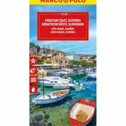 MARCO POLO REISEKARTE KROATISCHE KÜSTE, SLOWENIEN 1:325.000 - Straßenkarte Straßenkarten|Straßenkarten