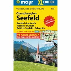 Clearance MAYR WANDERKARTE OLYMPIAREGION SEEFELD XL 1:25.000 Wanderkarten Und Winterkarten|Wanderkarten Und Winterkarten