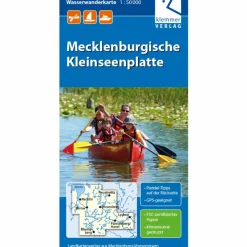 Outlet MECKLENBURGISCHE KLEINSEENPLATTE 1:50.000 - Wasserkarte Gewässerkarten|Gewässerkarten