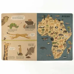 Kinder Bilderbücher|Kinderbücher Und Jugendbücher^MEIN GROßER TIERATLAS - Kinderbuch