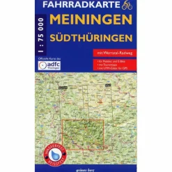 Best MEININGEN SÜDTHÜRINGEN FAHRRADKARTE 1 : - Fahrradkarte Fahrradkarten|Fahrradkarten