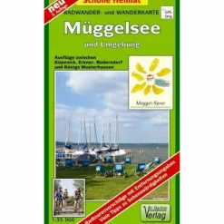 Clearance MÜGGELSEE  UND UMGEBUNG 1 : 35 000 - Wanderkarte Fahrradkarten|Wanderkarten Und Winterkarten
