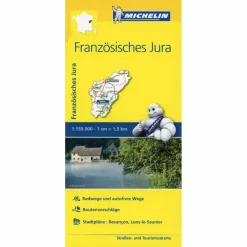 Hot MICHELIN FRANZÖSISCHE JURA 1:150.000 - Straßenkarte Straßenkarten|Straßenkarten