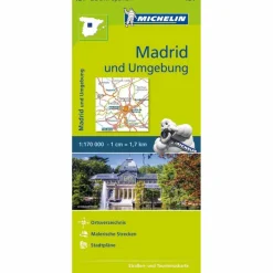 Straßenkarten|Straßenkarten^MICHELIN MADRID UND UMGEBUNG 1 : 170 000 - Straßenkarte