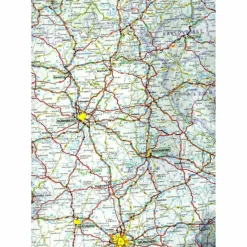 Straßenkarten|Straßenkarten^MICHELIN MITTELEUROPA STRAßEN- UND TOURISMUSKARTE 1:1000.000 - Straßenkarte