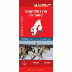 New MICHELIN SCANDINAVIA FINLAND MAP 711 - Straßenkarte Straßenkarten|Straßenkarten