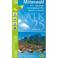 Outlet MITTENWALD 1:25 000 - Wanderkarte Wanderkarten Und Winterkarten|Wanderkarten Und Winterkarten