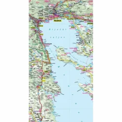 Sale MOTOURMAPS ADRIAKÜSTE SLOWENIEN . KROATIEN . MONTENEGRO - Straßenkarte Straßenkarten|Straßenkarten