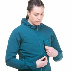 Damen Mountain Equipment Outdoorjacken^ECHO HOODED W'S JACKET Damen - Softshelljacke