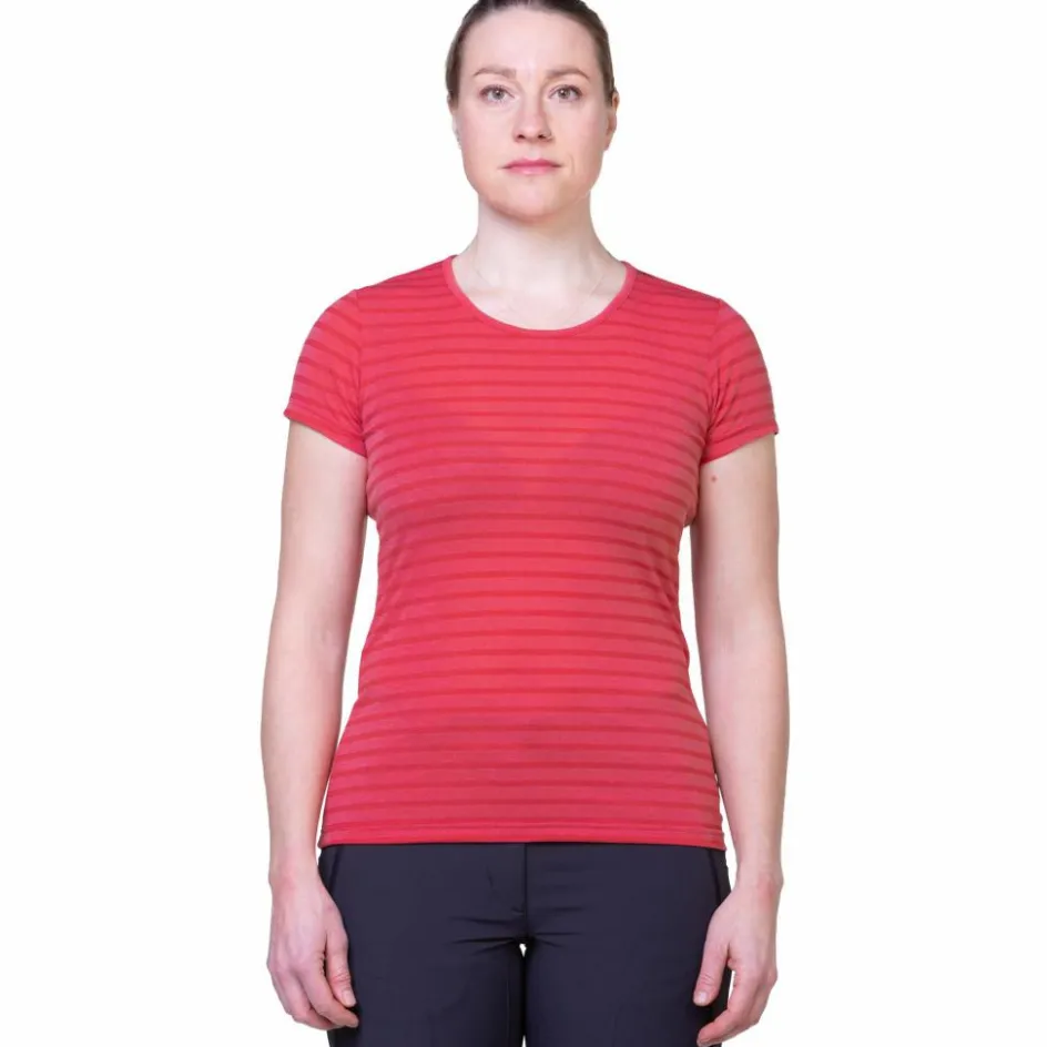 Damen Mountain Equipment Shirts Und Tops^GROUNDUP STRIPE WMNS TEE Damen - Funktionsshirt