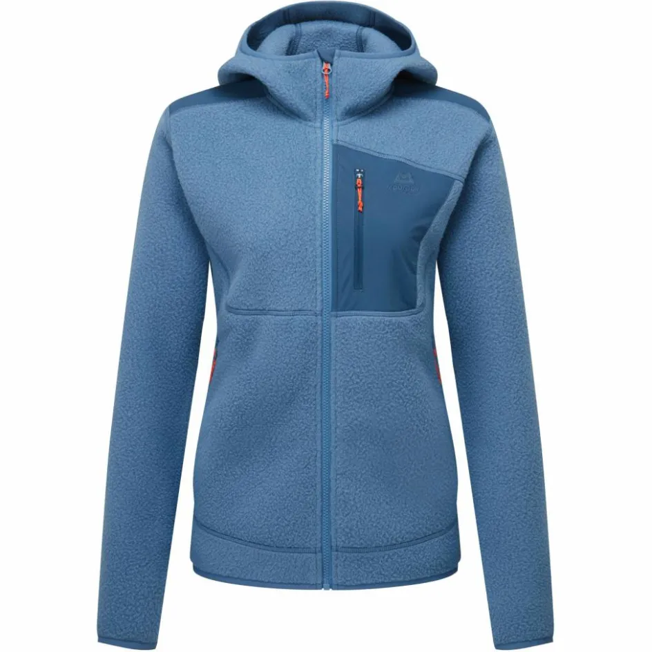 Damen Mountain Equipment Pullover Und Fleecepullover|Outdoorjacken^HIGHPILE HOODED JACKET Damen - Fleecejacke
