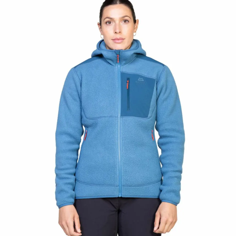 Damen Mountain Equipment Pullover Und Fleecepullover|Outdoorjacken^HIGHPILE HOODED JACKET Damen - Fleecejacke
