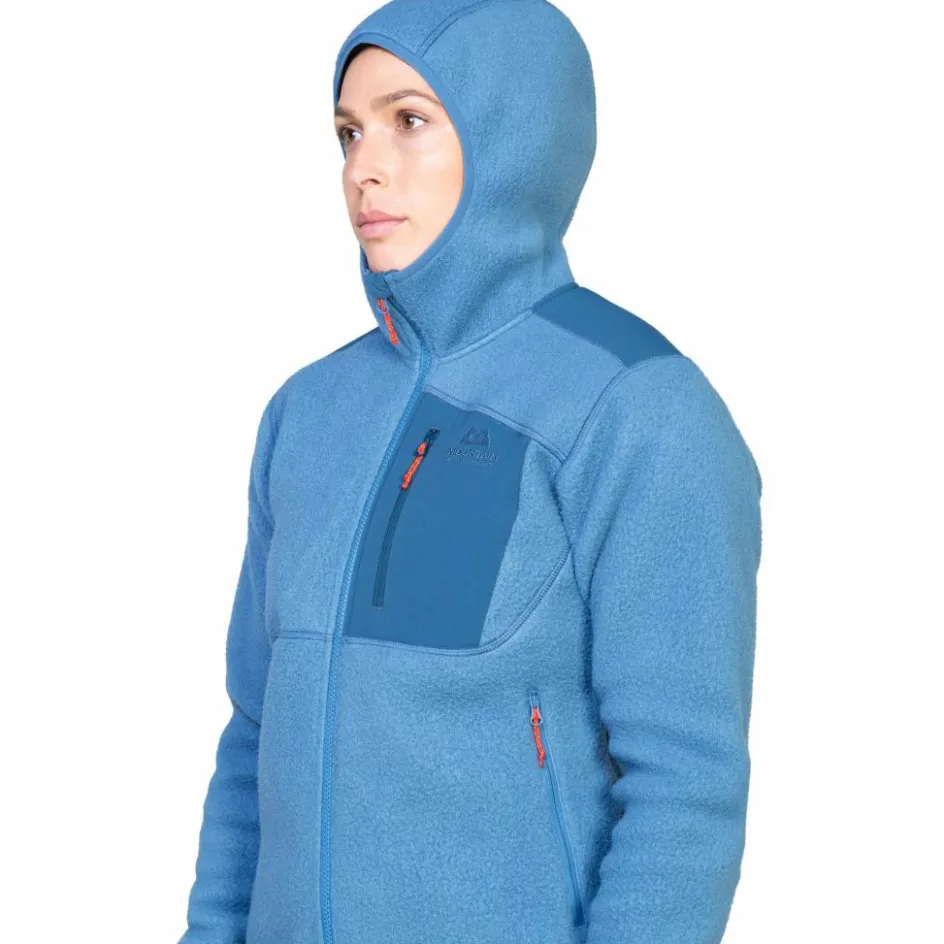 Damen Mountain Equipment Pullover Und Fleecepullover|Outdoorjacken^HIGHPILE HOODED JACKET Damen - Fleecejacke