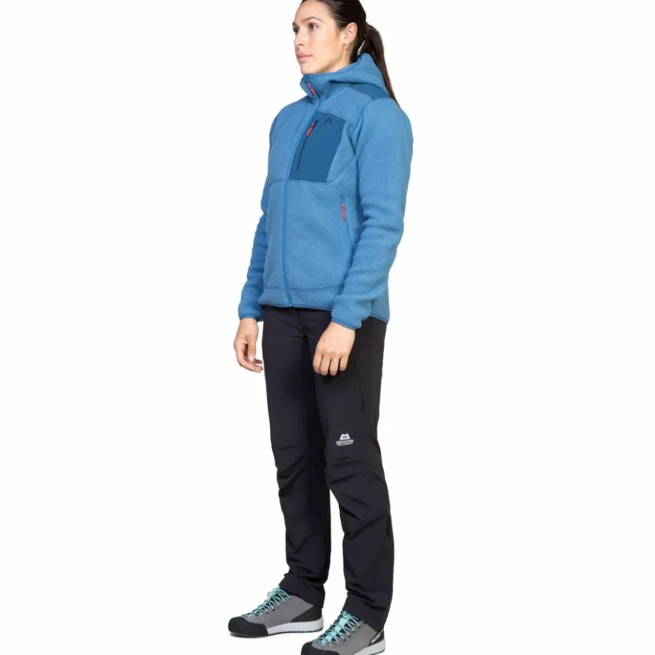Damen Mountain Equipment Pullover Und Fleecepullover|Outdoorjacken^HIGHPILE HOODED JACKET Damen - Fleecejacke