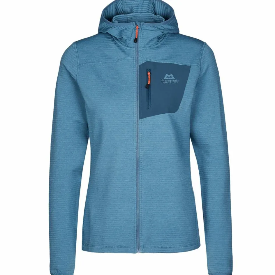 New LUMIKO HOODED W'S JACKET Damen - Fleecejacke Damen Pullover Und Fleecepullover|Outdoorjacken