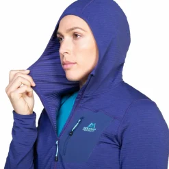 New LUMIKO HOODED W'S JACKET Damen - Fleecejacke Damen Pullover Und Fleecepullover|Outdoorjacken