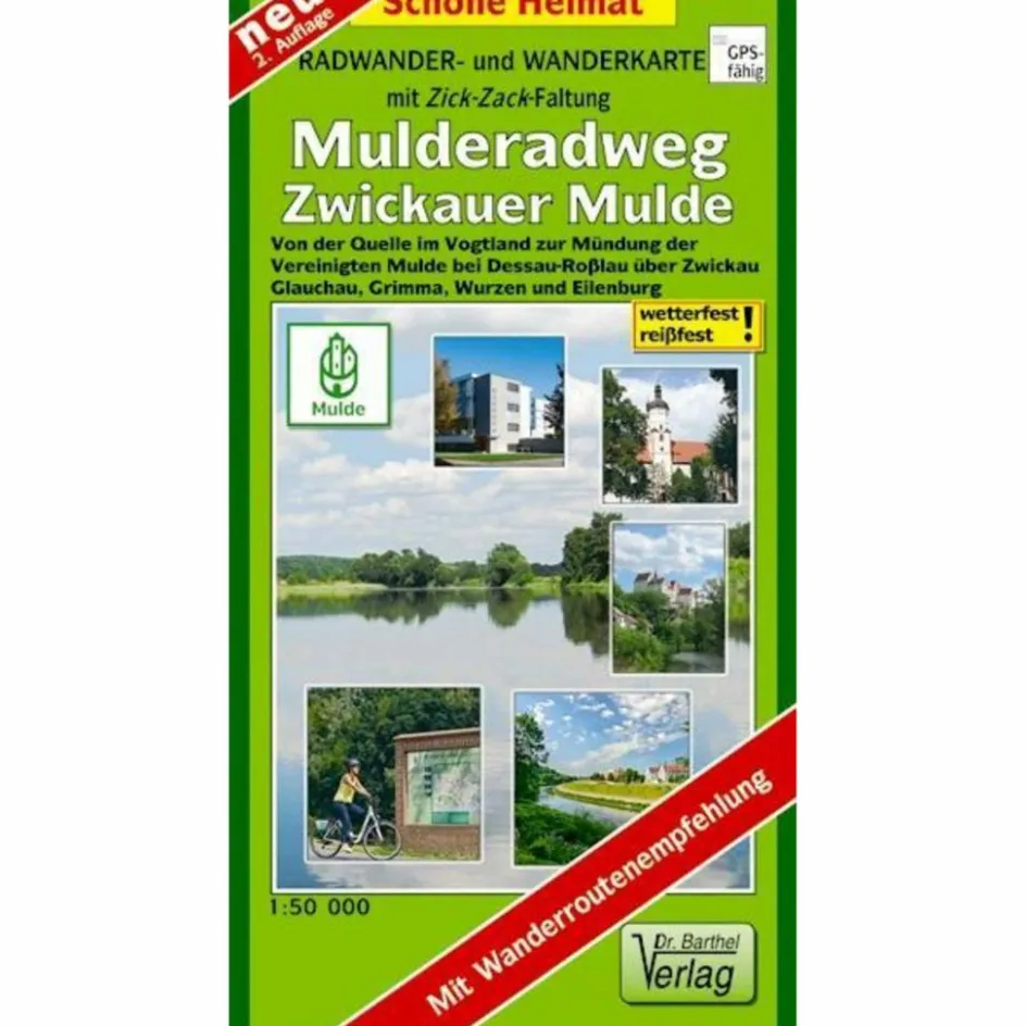 Fahrradkarten|Fahrradkarten^MULDERADWEG (ZWICKAUER MULDE) RADWANDER- - Fahrradkarte