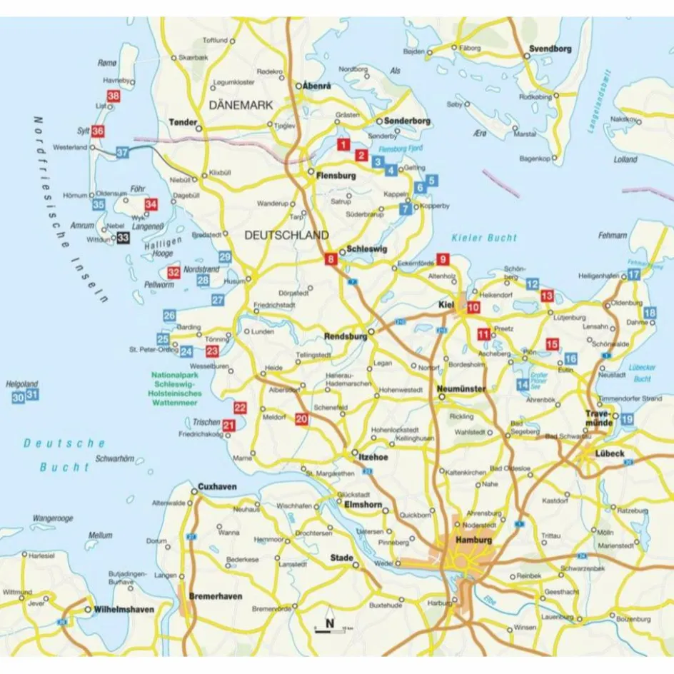 Wanderführer^MYSTISCHE PFADE SCHLESWIG-HOLSTEIN - Wanderführer