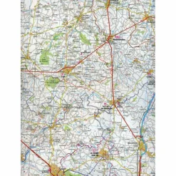 Wanderkarten Und Winterkarten|Wanderkarten Und Winterkarten^NANTES LA ROCHE SUR YON 1:100 000 - Wanderkarte