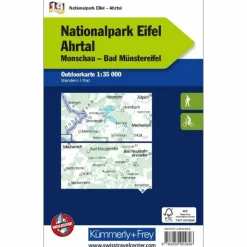 Fahrradkarten|Wanderkarten Und Winterkarten^NATIONALPARK EIFEL AHRTAL NR. 19 OUTDOORKARTE DEUTSCHLAND - Karte