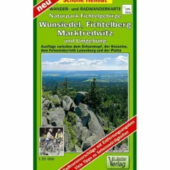 Fahrradkarten|Wanderkarten Und Winterkarten^NATURPARK FICHTELGEBIRGE 1:35.000 - Wanderkarte