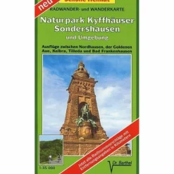 Online NATURPARK KYFFHÄUSER, SONDERSHAUSEN UND UMGEBUNG - Wanderkarte Fahrradkarten|Wanderkarten Und Winterkarten