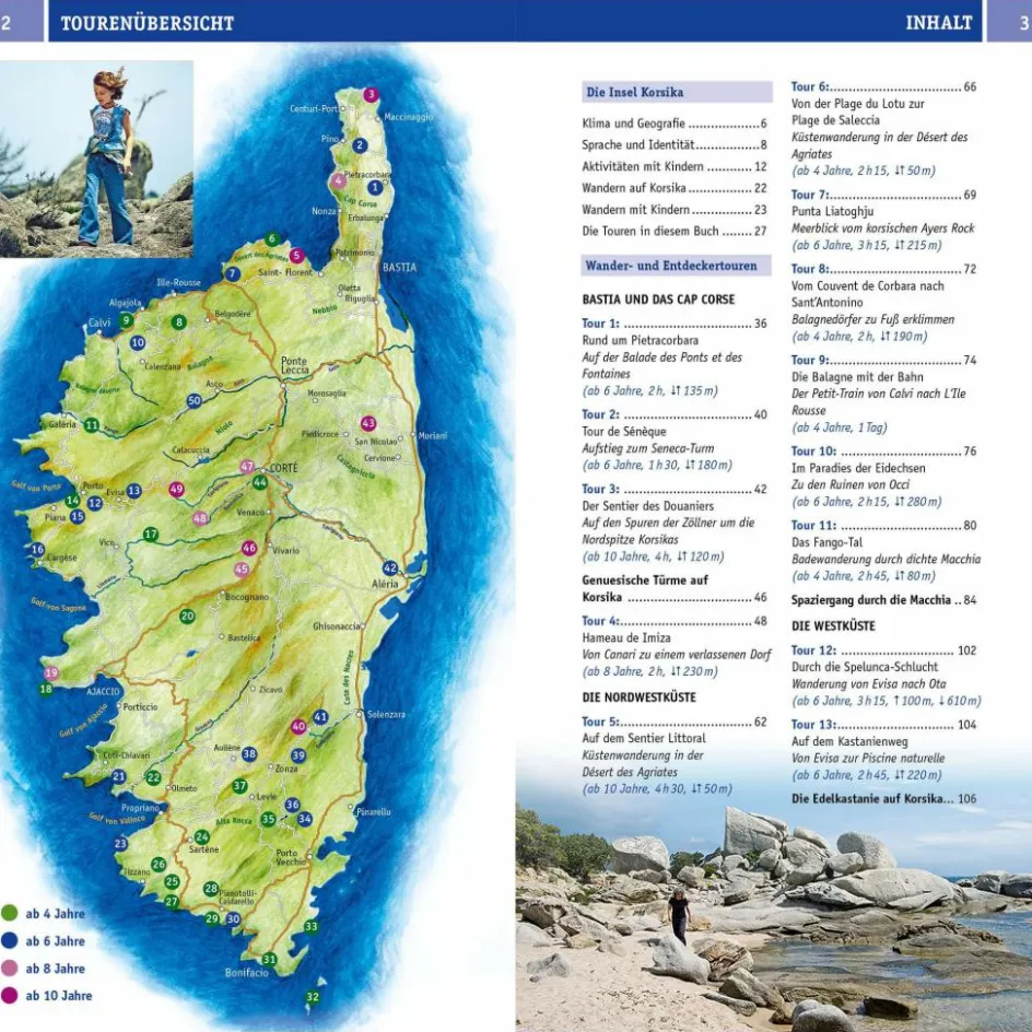 Reiseführer Südeuropa^NATURZEIT MIT KINDERN: KORSIKA - Reiseführer