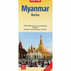 Discount NELLES MAPS MYANMAR - Wanderkarte Wanderkarten Und Winterkarten|Wanderkarten Und Winterkarten