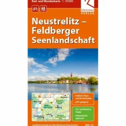Wanderkarten Und Winterkarten|Wanderkarten Und Winterkarten^NEUSTRELITZ - FELDBERGER SEENLANDSCHAFT 1:50.000