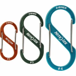 Clearance S-BINER ALUMINUM DUAL CARABINER - 3 PACK - Karabiner Kletterzubehör