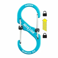 Clearance S-BINER SLIDELOCK ALUMINUM - Karabiner Schlüsselanhänger|Kletterzubehör