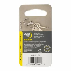 Nite Ize Schlüsselanhänger|Kletterzubehör^S-BINER SLIDELOCK - Karabiner