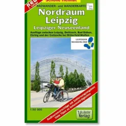 Fahrradkarten|Wanderkarten Und Winterkarten^NORDRAUM LEIPZIG 1 : 50 000 - Wanderkarte