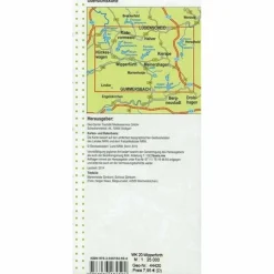 Clearance NORDRHEIN-WESTFALEN WANDERKARTE  20 WIPPERFÜRTH, LÜDENSCHEID Wanderkarten Und Winterkarten|Wanderkarten Und Winterkarten