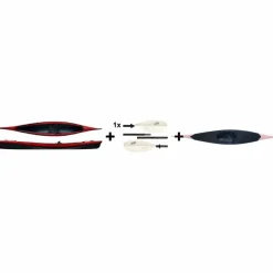 Nortik Kajaks^SCUBI SPEED JUBELPAKET - Kajak