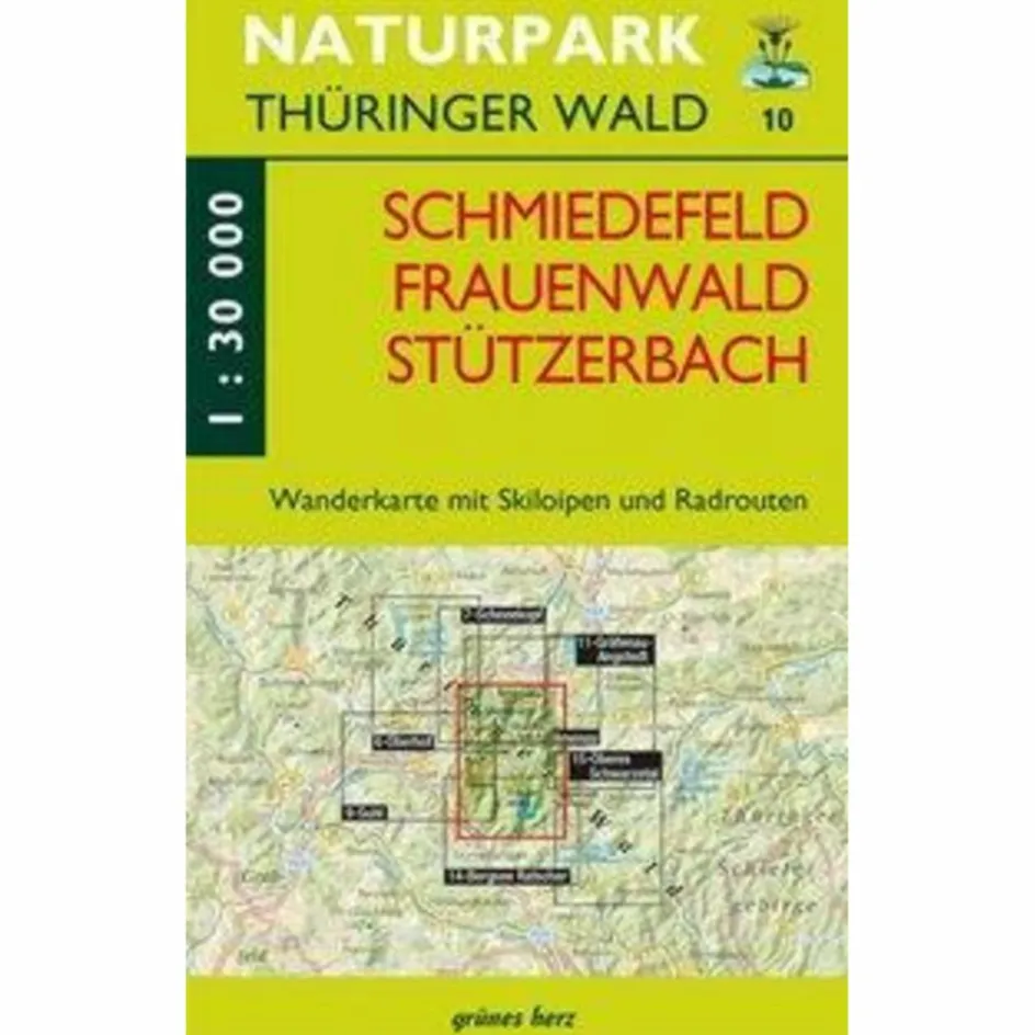 Discount NP THÜRINGER WALD 10. SCHMIEDEFELD - Wanderkarte Wanderkarten Und Winterkarten|Wanderkarten Und Winterkarten
