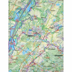 Outlet NÖRDLICHER SCHWARZWALD - KARLSRUHE - PFORZHEIM - Fahrradkarte Fahrradkarten|Fahrradkarten